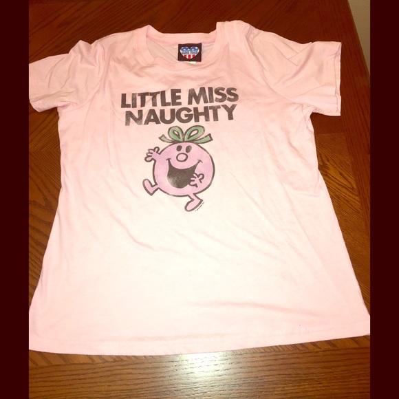 LOWER PRICE!! Pink Little Miss Naughty Tee