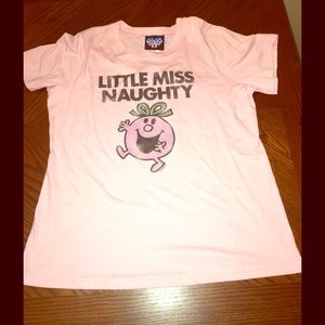 LOWER PRICE!! Pink Little Miss Naughty Tee