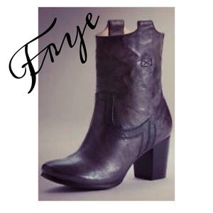 FRYE Leather Black Boots