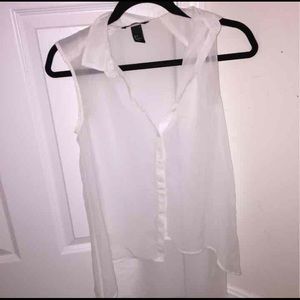H&M sleeveless blouse