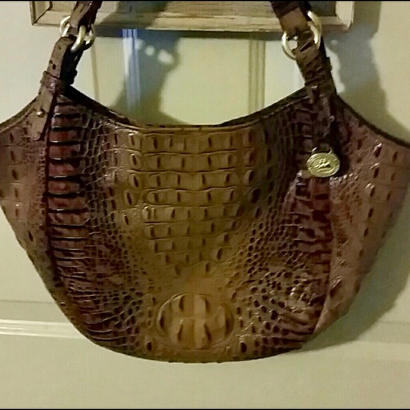 Brahmin Handbags - Gorgeous NEW Large Brahmin Crocodile Shoulder Bag