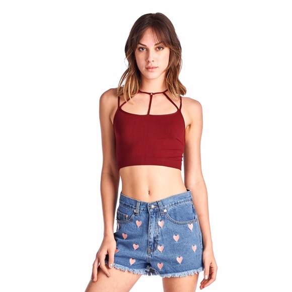 Burgundy bralette - Picture 3 of 4