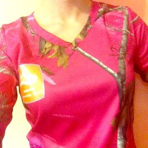 Pink Realtree Camo Long Sleeve Shirt