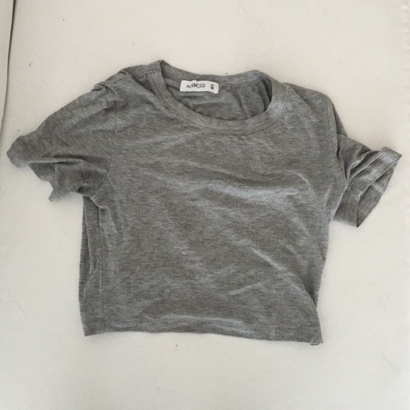 Grey crop top - Picture 1 of 2