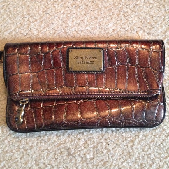 Vera Wang clutch purse.