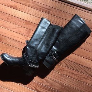 Unisa Black like leather boots