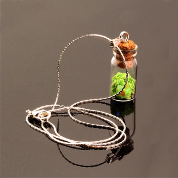 Wishing bottle necklace