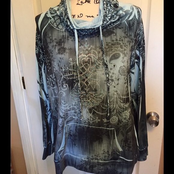 B.L.E.U Tops - B.L.E.U Cowl Neck Top