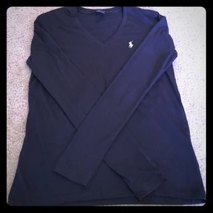 Ralph Lauren sport long sleeve shirt navy