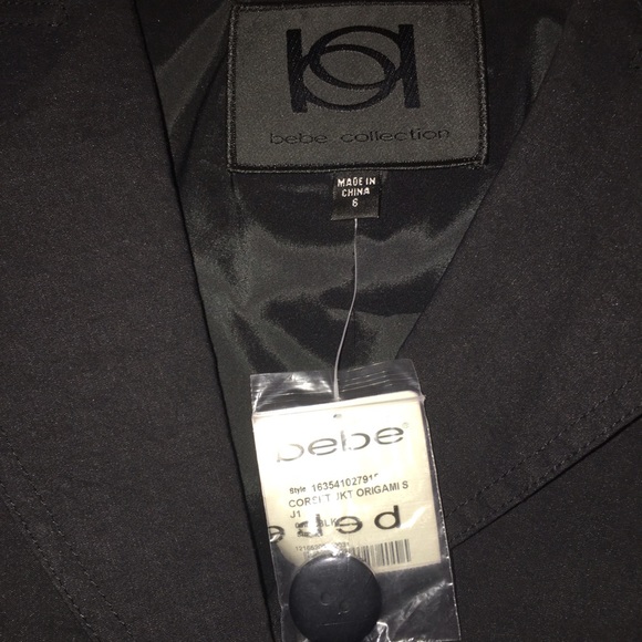 Black BeBe Linen jacket and skirt suit - Picture 3 of 4