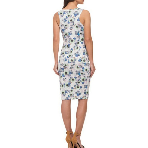 Halter Neck Print Dress - Picture 3 of 6