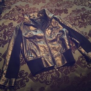 Faux leather XoXo jackets
