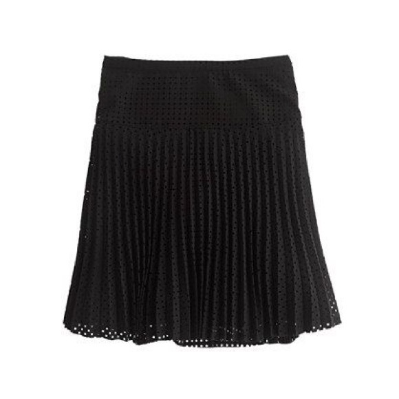 NWOT J.Crew  laser cut skirt