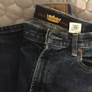 Todd oldham dark wash flare jeans size 7