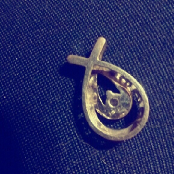 Pendant,  MEDAWAR made,14 k white gold, diamonds - Picture 2 of 3