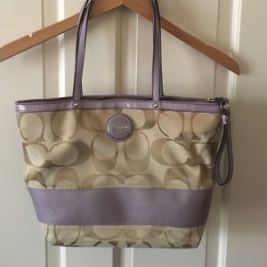 Coach bag- light purple