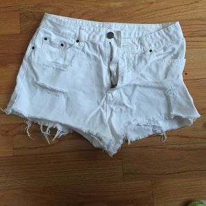 BDG High Waisted Jean Shorts