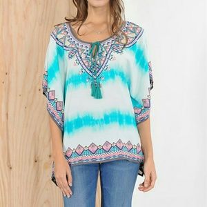 Turquoise Blouse