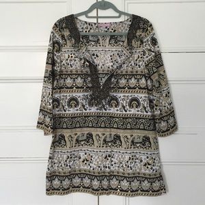 Calypso St Barth Tunic Top NWOT 😍