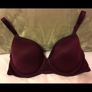 Burgundy Fabulous Bra by Victoria's Secret