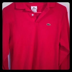 Lacoste polo, long sleeve