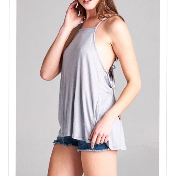 ❗LAST❗Spaghetti straps basic open back top - Picture 3 of 3