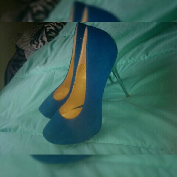 Royal Blue Heels
