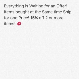 Offers Welcome all Weekend!