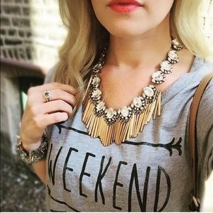 crystal fringe necklace💖TEMPORARY PRICE DROP