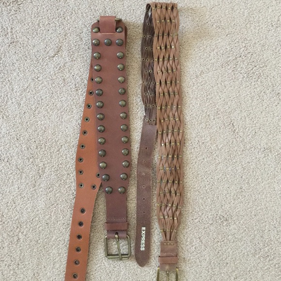 Express Brown Belts