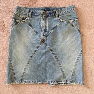 Vintage American Eagle denim skirt