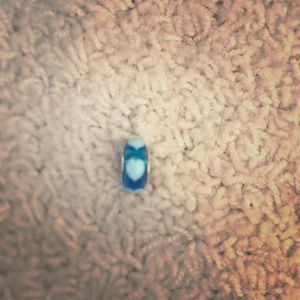 Blue heart Pandora charm