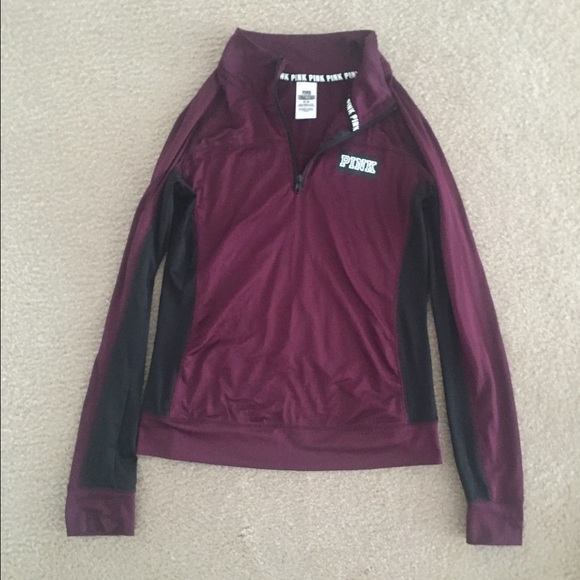 vs, half zip sweater.