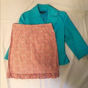 American Eagle Floral Miniskirt