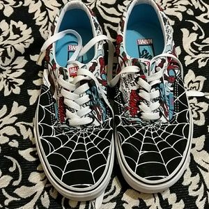 Marvel Comic Spiderman Vans