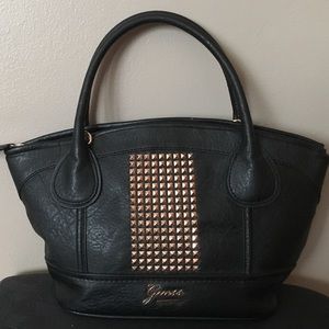 Guess Black Satchel