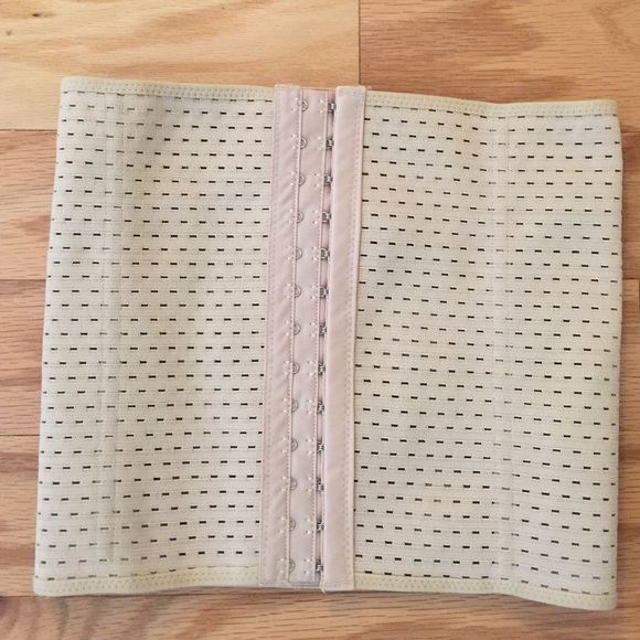 Waist training corset