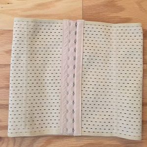 Waist training corset