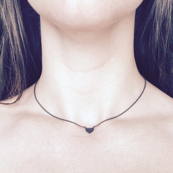BLACK DIAMOND Necklace NIB