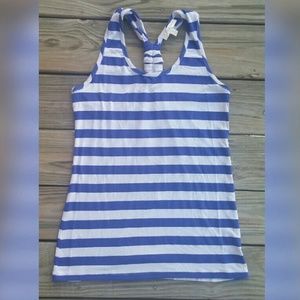 Nautical Blue & White Stripe Tank Top