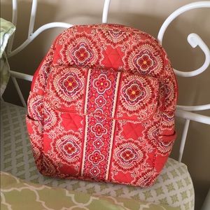 Vera Bradley Small Backpack in Paprika