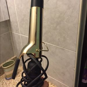 hot tools curling iron