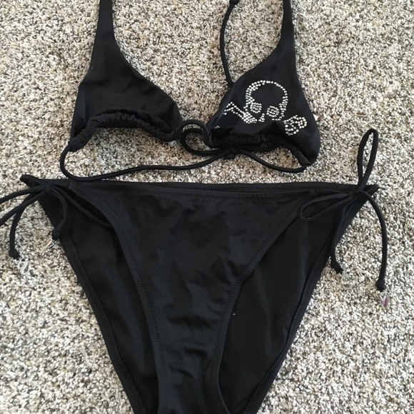 Black bikini with skull diamonds from VS
