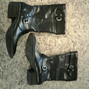 Cynthia Black Boots Excellent Condition