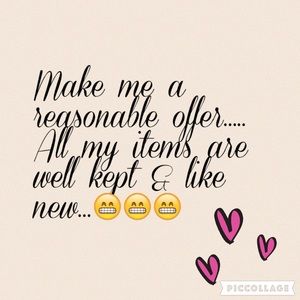 Make me an offer 😊😊