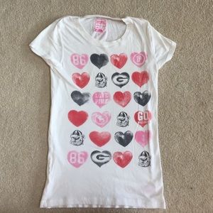 PINK Victoria secret Georgia Bulldogs  t-shirt