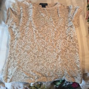 Ann Taylor Lace Top