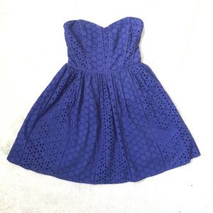 Cute UO strapless eyelet dress, size Small