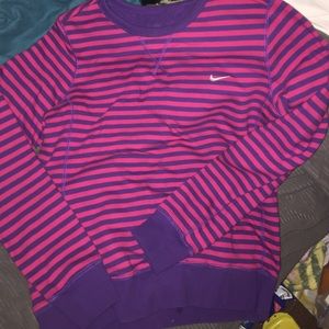 NIKE striped sweater