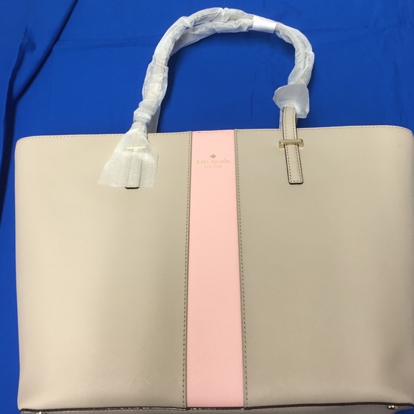 Kate Spade Cedar racing stripe purse!